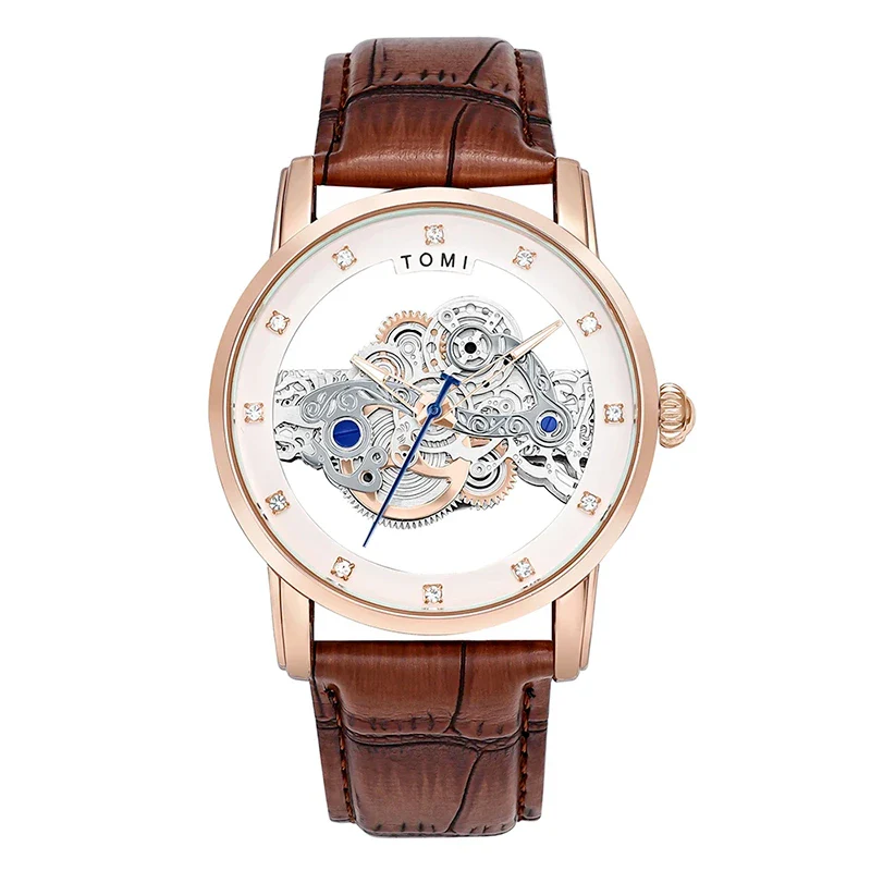 Kit Relógio Masculino Tomi Specter Rose com 2 Pulseiras