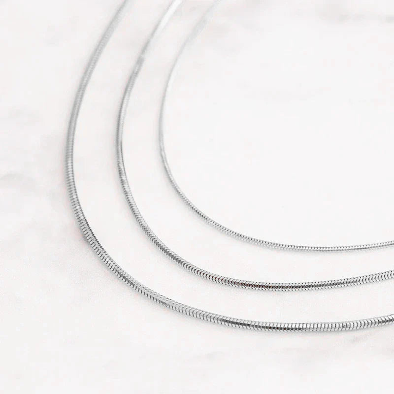 Pulseira Masculina de Aço Tomi Elos Prata - 2mm