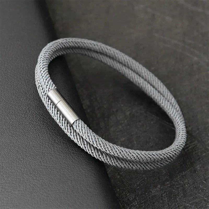 Pulseira Masculina Tomi Eyes Cinza