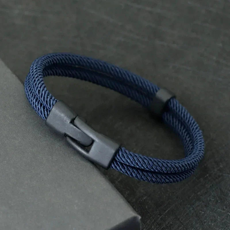 Pulseira Masculina Tomi Milan Azul
