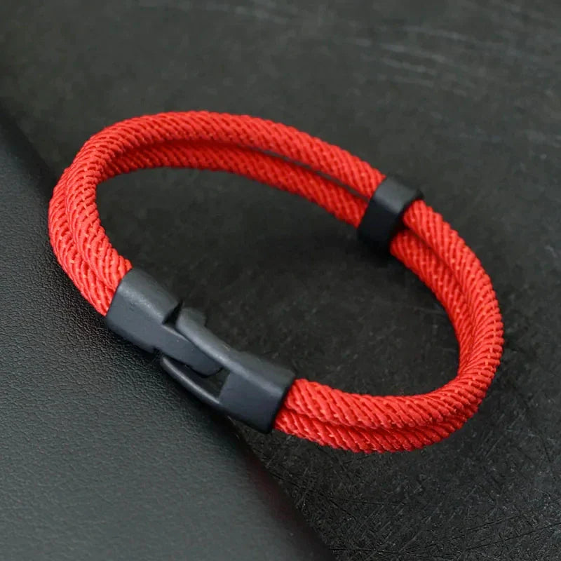 Pulseira Masculina Tomi Milan Vermelha