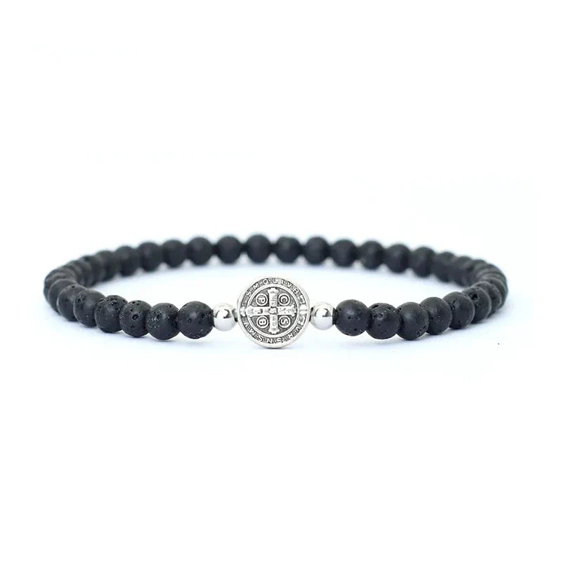 Pulseira Masculina Tomi Onyx Preta