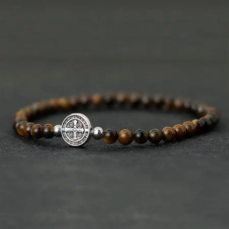 Pulseira Masculina Tomi Onyx Marrom