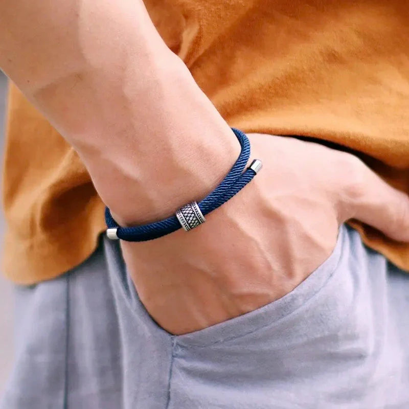 Pulseira Masculina Tomi Viking Navy