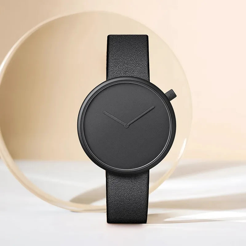 Relógio Minimalista Masculino Tomi Royal Preto