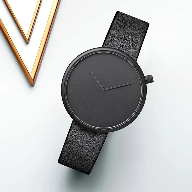 Relógio Minimalista Masculino Tomi Royal Preto