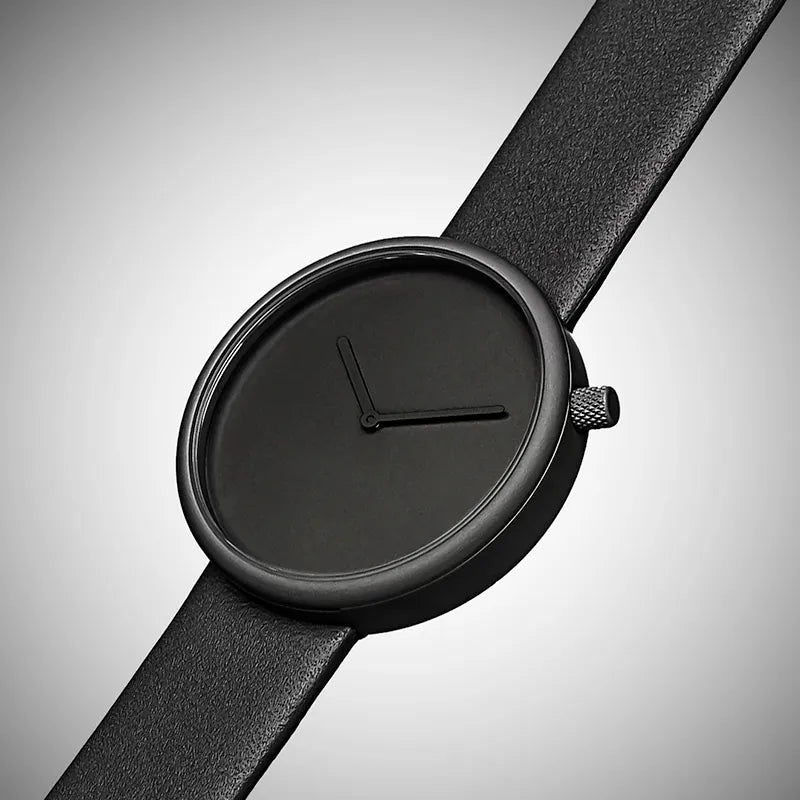 Relógio Minimalista Masculino Tomi Royal Preto