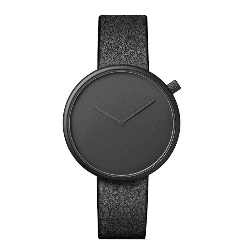 Relógio Minimalista Masculino Tomi Royal Preto