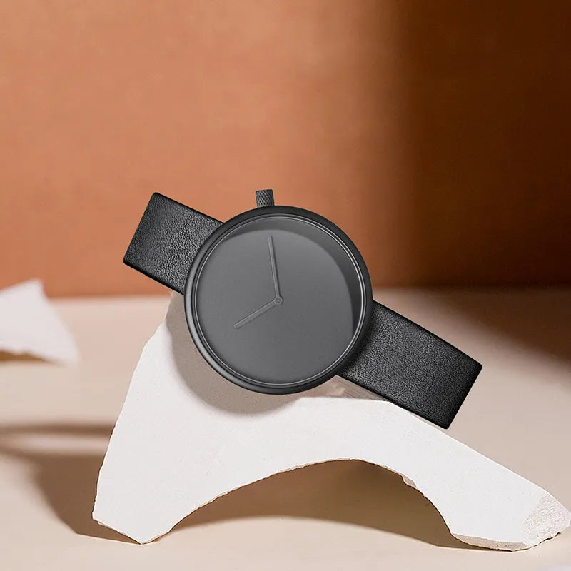 Relógio Minimalista Masculino Tomi Royal Preto